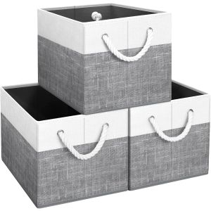 Fab totes 3 Pack Foldable Storage Bins 